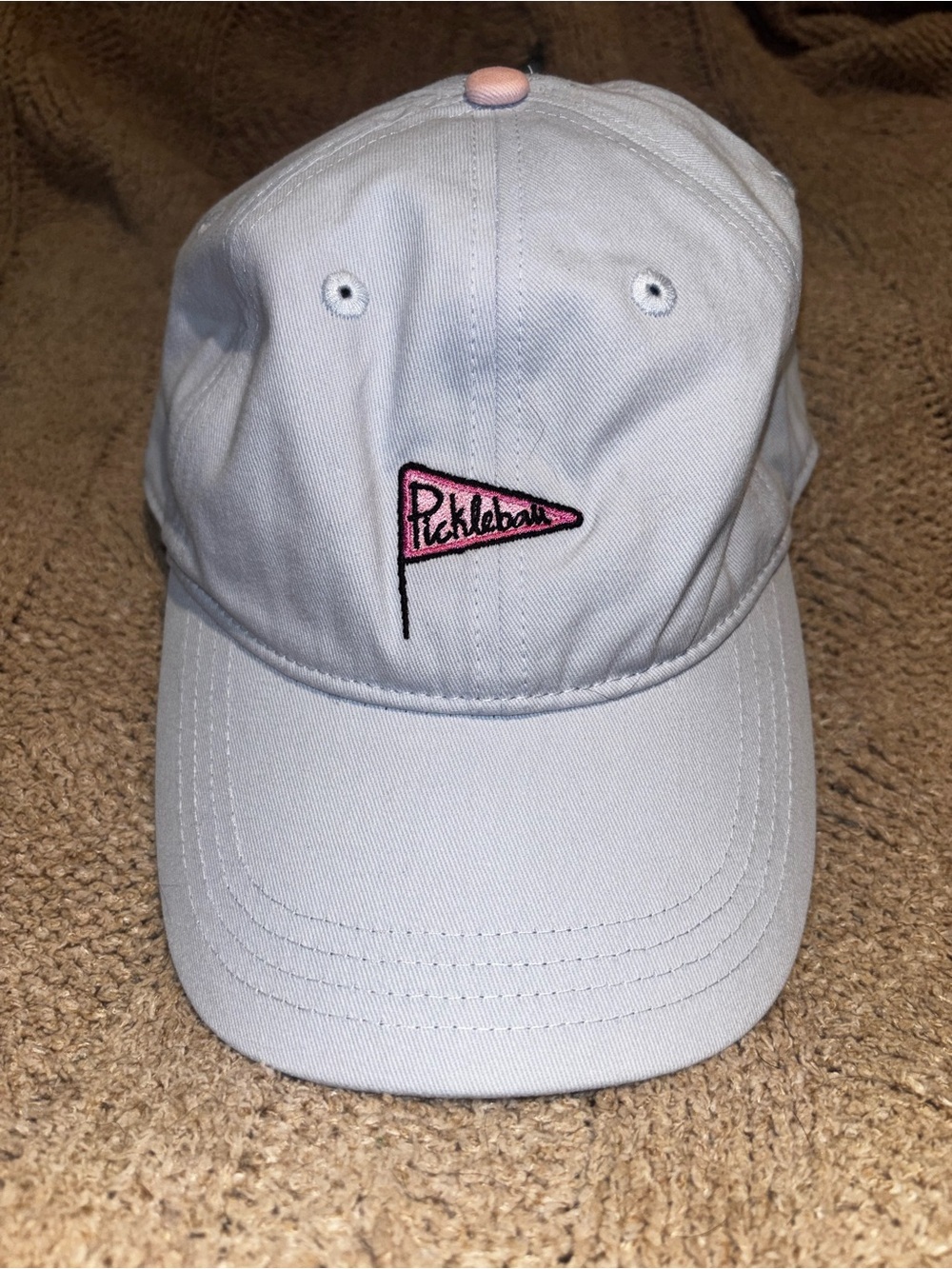 Frasier Sterling Sport Light Blue and Pink Pickleball Hat NWT